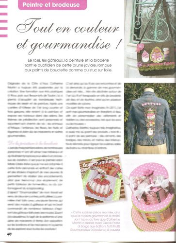 Passion cartonnage et broderie reportage catherine martini