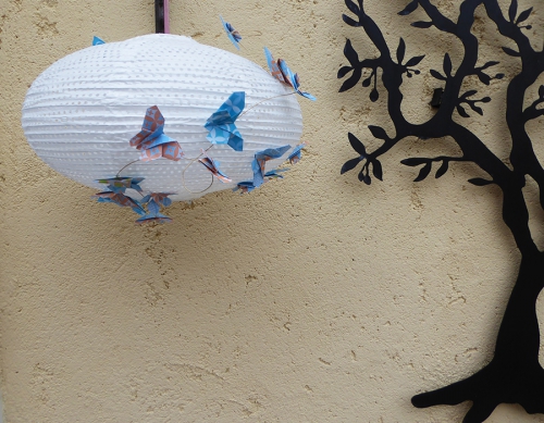 tuto boule chinoise et papillon en origami