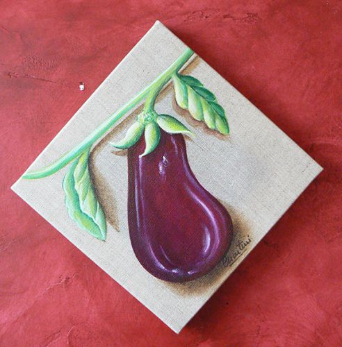 tableau aubergine, tableau legume